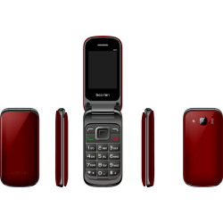 Beafon C245 Flip Dual SIM  Mobile phone w.2,4"LCD &  camera