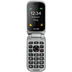 Beafon SL590 Ergonomic Clamshell GSM Phone w. Dual-Display, M1/M2, 3MP cam