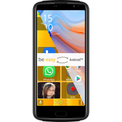 Beafon M7 Lite - 4g Senior Smart Phone with Dual   interface (Easy & Android)