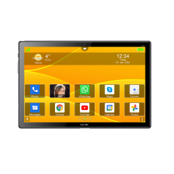 Beafon Tab-PRO TL20 4G dual SIM  Senior Tablet w. Easy & Android Dual Interface & Book Cover