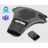 Alcatel IP1550 Conference Phone with 2x dect microphones & Bluetooth module
