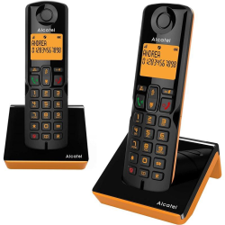 Alcatel S280 Duo Dect nagy kijelzős telefon