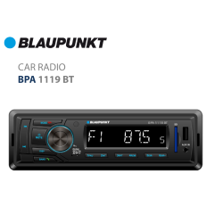 Blaupunkt BPA1119BT Car Radio with BT handsfree, USB & SD Card slot