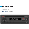 Blaupunkt Milano 200BT car radio w.  Bluetooth handsfree, USB, SD Card slot & CD-Player