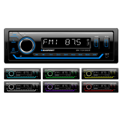 Blaupunkt BPA1124BT FM/DAB autórádió  Bluetooth kihangosítás, 2x USB, külső mikrofon és mélynyomó kimenet
