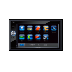 Blaupunkt  Santa Cruz 370 Multimédiás Autórádió, 2 DIN, 6,2"LCD, Bluetooth kihangosítás, GPS modul, USB & SD card port