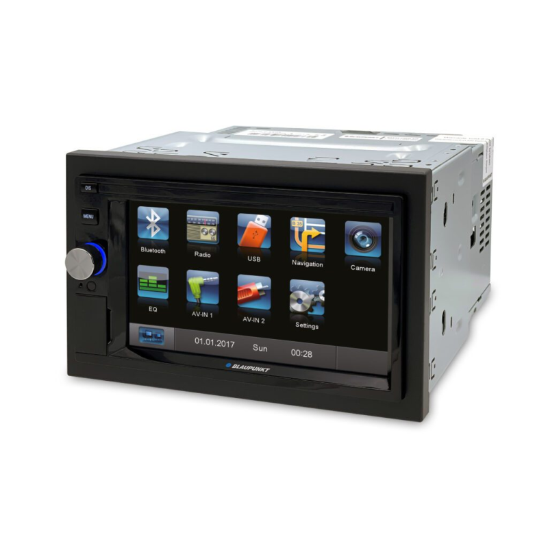 Blaupunkt  Santa Cruz 370 Car Multimedia FM-AM Radio, 2 DIN, 6,2"LCD, Bluetooth handsfree,  GPS ready, USB & SD card port