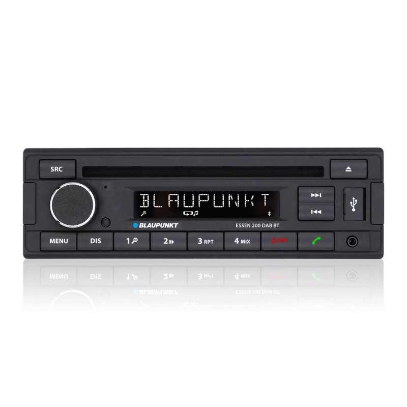 Blaupunkt Essen 200 DAB BT car radio w.  Bluetooth handsfree, USB & CD-Player