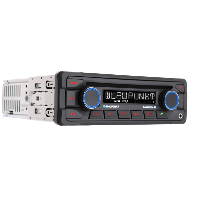 Blaupunkt DAKAR  224BT 24V Ipari Autórádió, Bluetooth kihangosítás, USB és CD lejátszóval