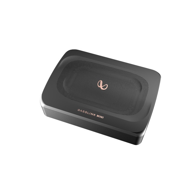 Infinity SUBBLMINI Underseat Subwoofer  with Bass, Remote Control