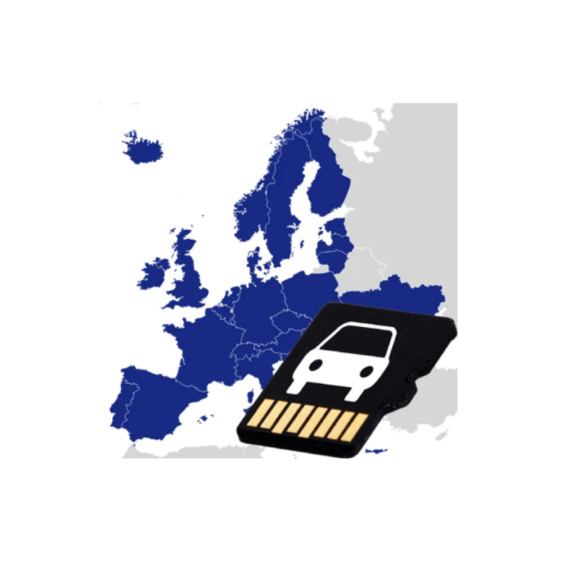Car Navigation map Europe