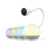 Chillax DM610 Giraffe baby monitor with 5" PU display, Wifi switch & mood light globe, Care app