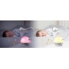 Chillax DM610 Giraffe baby monitor with 5" PU display, Wifi switch & mood light globe, Care app