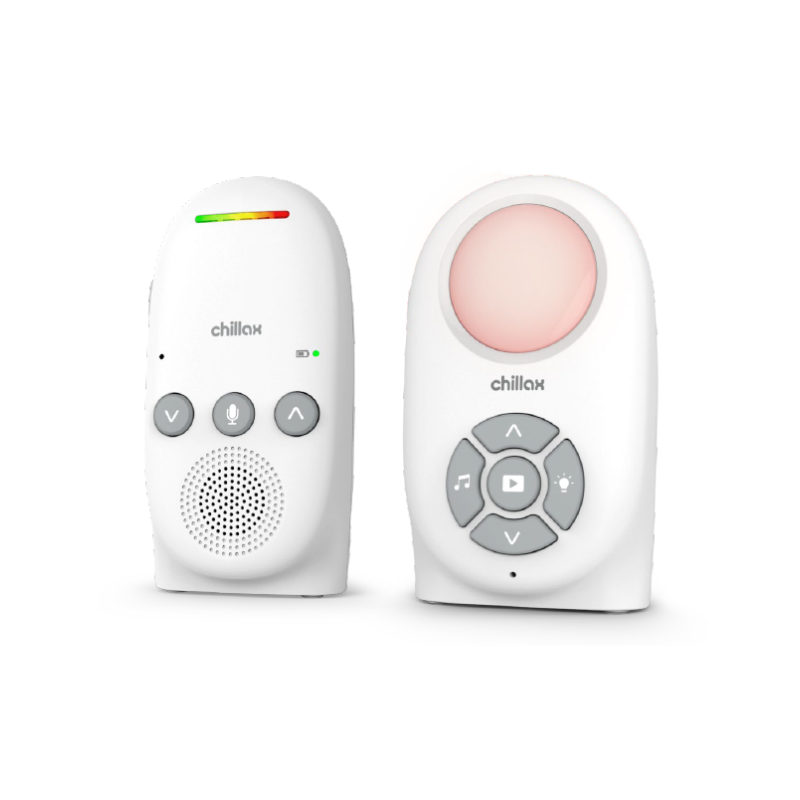 Chillax Baby CB210 Audio Baby Monitor with Lullabies & Nightlight