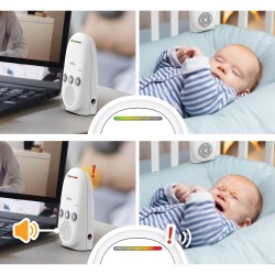 Chillax Baby CB210 Audio Baby Monitor with Lullabies & Nightlight