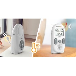 Chillax CB260 Audio Baby Monitor with LCD & Temperature sensor