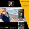 Beafon SL605 Ergonomic Clamshell  Phone w. cam, Dual-Display, M1/M2