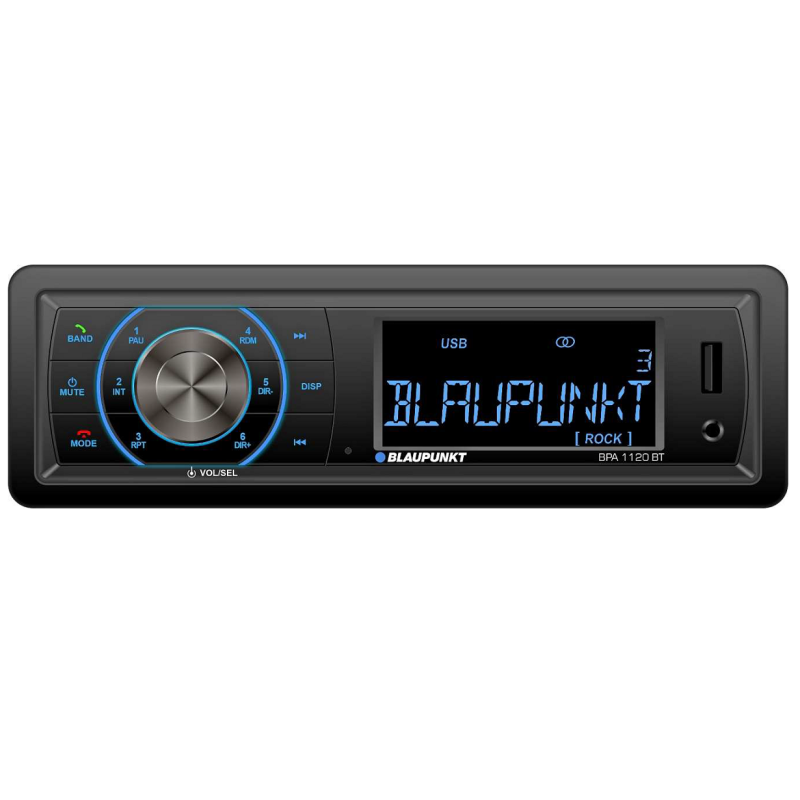Blaupunkt BPA1120BT autórádió Bluetooth kihangosítás, USB, SD kártya lejátszóval